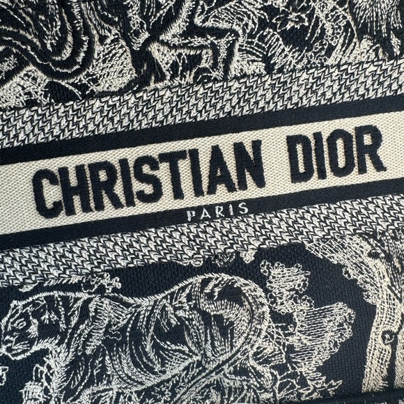 Small Dior Book Tote (Free Bag Insert) - Picture 3 of 17